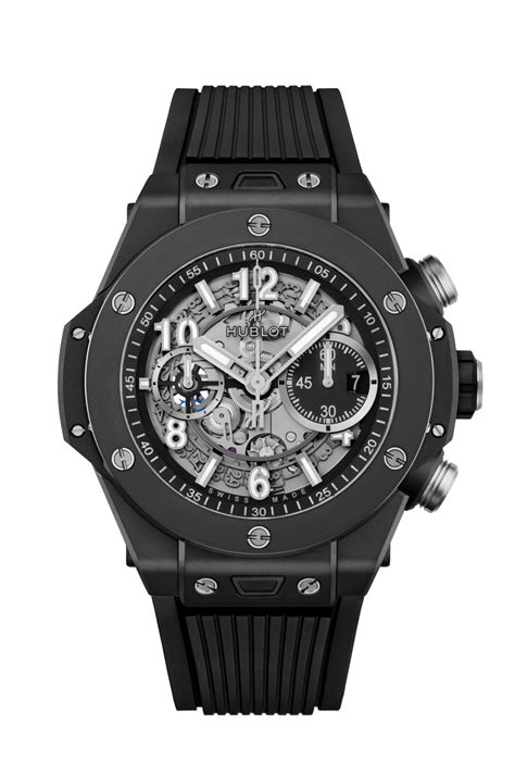 hublot big bang black magic 44|Hublot Big Bang Black Magic Chronograph 44mm .